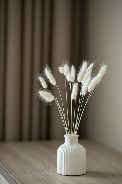 Modern Gypsum Vase for Dry Flowers - Perfect Housewarming Gift