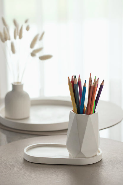 Dimanta formas vāze sausiem ziediem - puķu poda mājas dekors, iekārtošanās dāvana