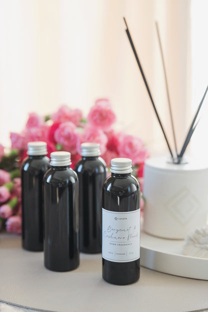 Reed Diffuser Fragrance Refill with 8 Sticks – Eco-Friendly Scent Addition for Your Existing Diffuser