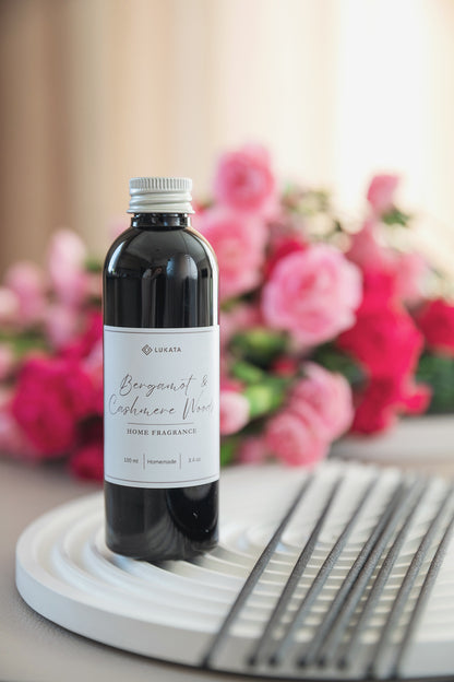 Reed Diffuser Fragrance Refill with 8 Sticks – Eco-Friendly Scent Addition for Your Existing Diffuser