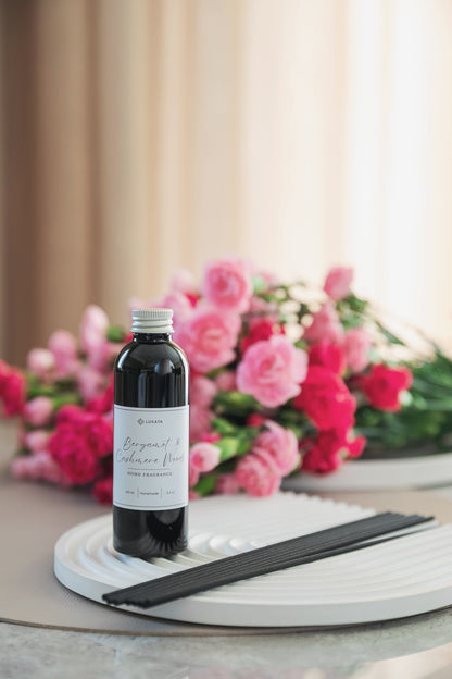 Reed Diffuser Fragrance Refill with 8 Sticks – Eco-Friendly Scent Addition for Your Existing Diffuser