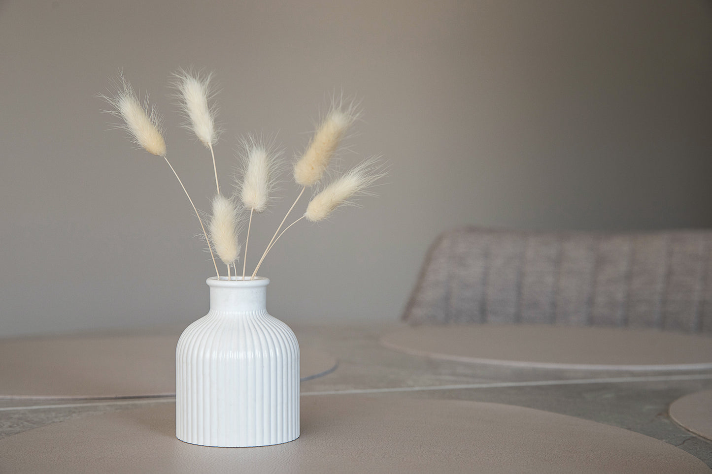 Modern Gypsum Vase for Dry Flowers - Perfect Housewarming Gift