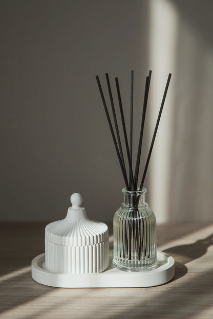 Reed Diffuser 90ml with 8 Sticks – Compact & Stylish Home Fragrance