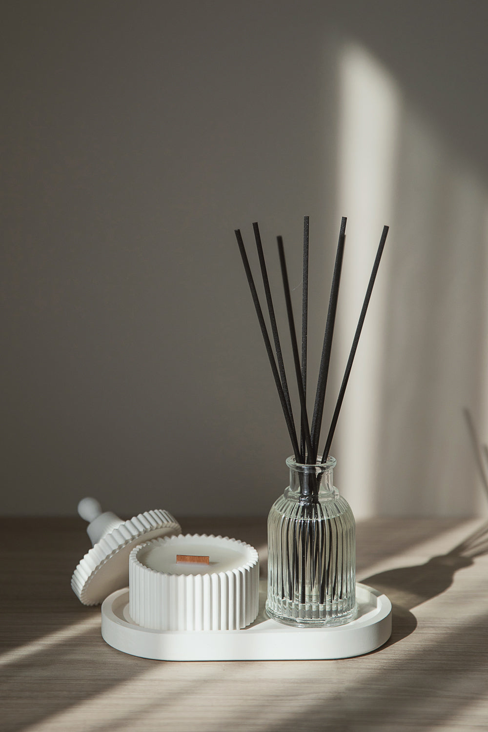 Reed Diffuser 90ml with 8 Sticks – Compact & Stylish Home Fragrance