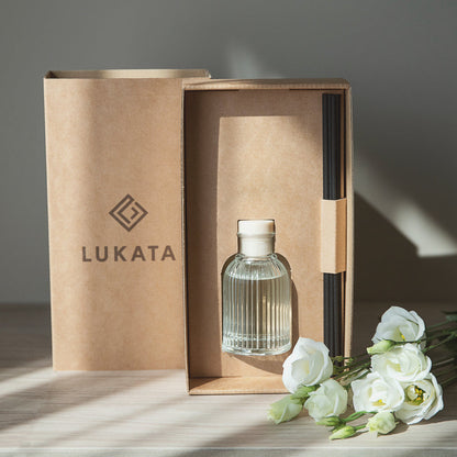 Reed Diffuser 90ml with 8 Sticks – Compact & Stylish Home Fragrance