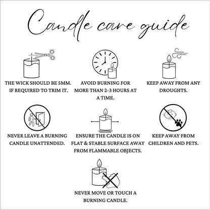 Scented Candle & Tray Set Handmade Coconut Wax, Aroma Oils & Wooden Wick